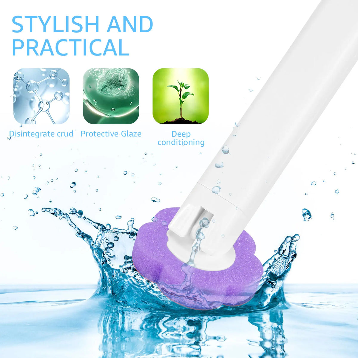 Disposable Toilet Brush Set
