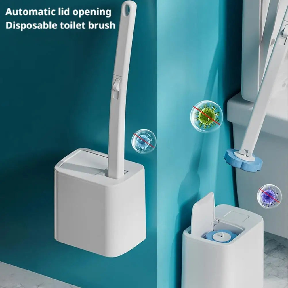 Disposable Toilet Brush Set