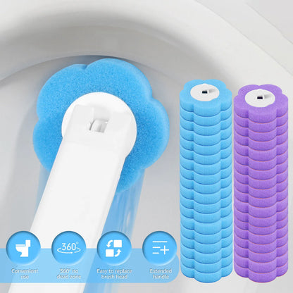 Disposable Toilet Brush Set