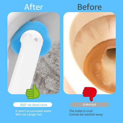 Disposable Toilet Brush Set