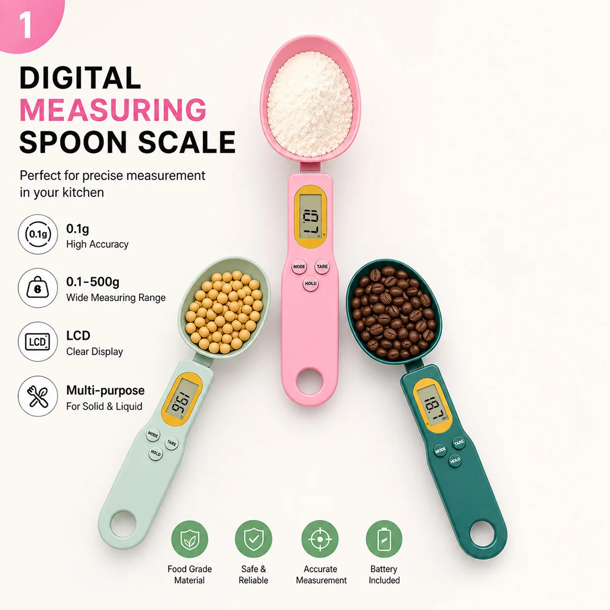 Digital Measuring Spoon Scale